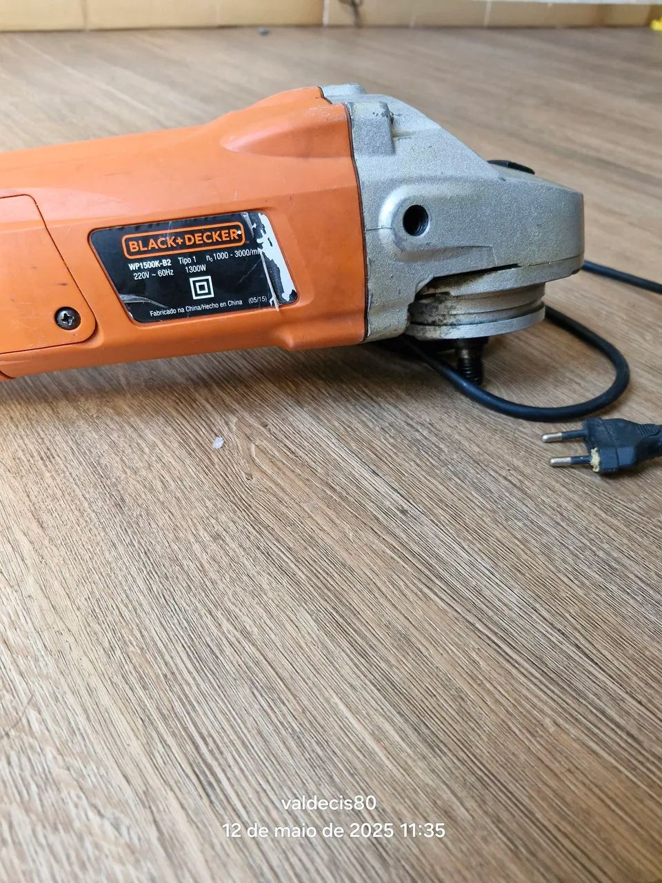 Esmeril Angular Black+Decker 1300W