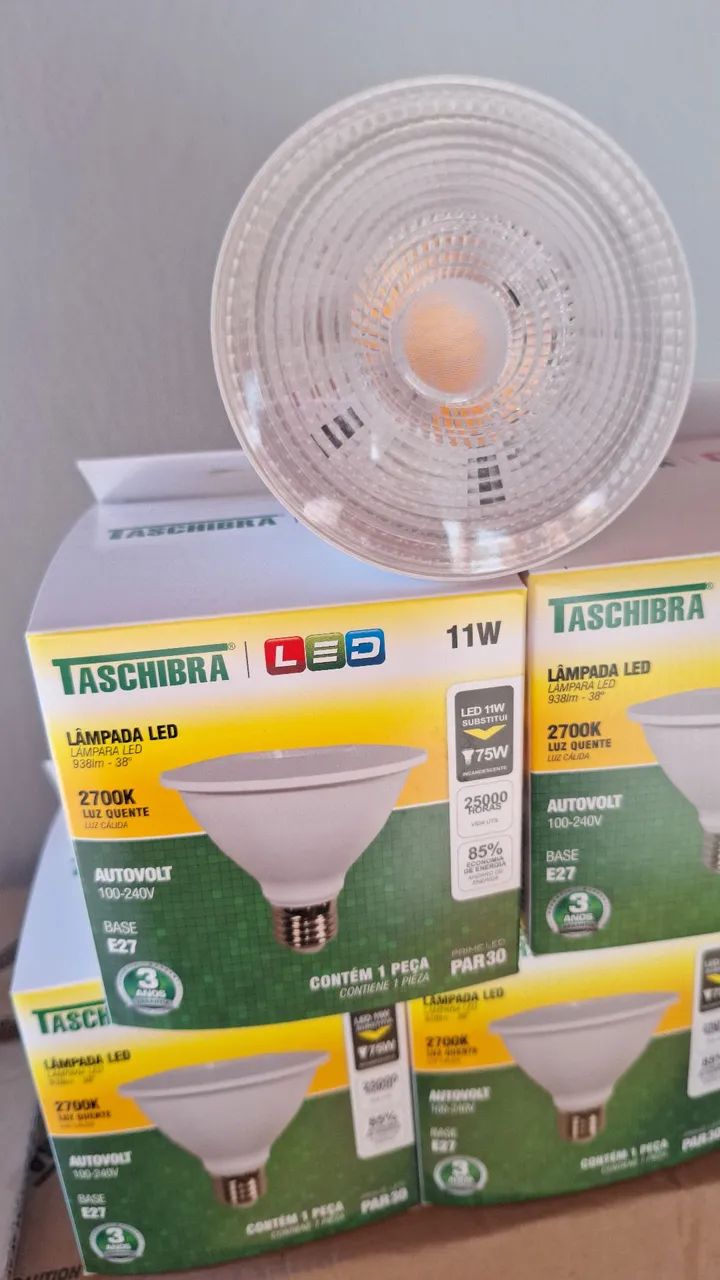 Lâmpadas LED PAR30 11W - 2700K  - Foto 5
