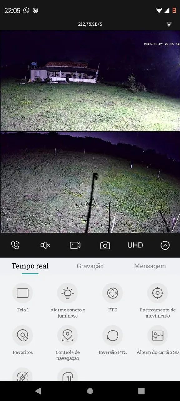 Câmera de Segurança Externa ICSEE