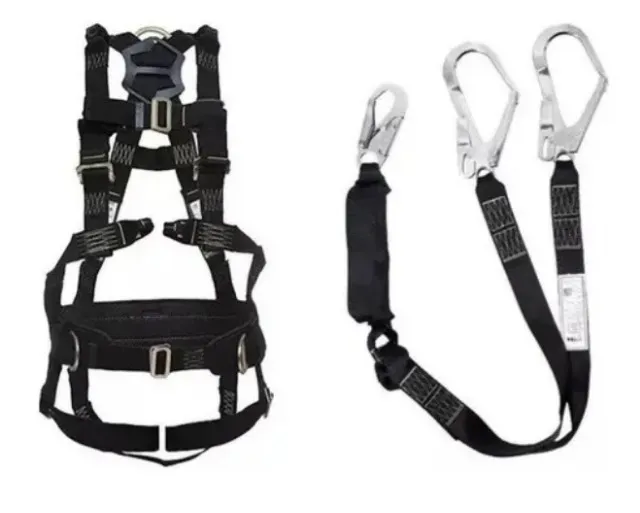 Cinturão De Segurança Com Talabarte Kit Antichama Vicsa CA 36792