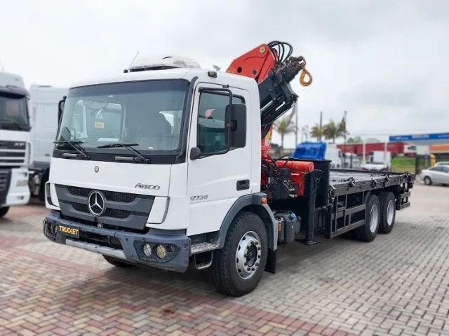 MERCEDES-BENZ ATEGO 2730 6X4 2018 MUNCK PALFINGER 18.500 3H3M - Foto 3