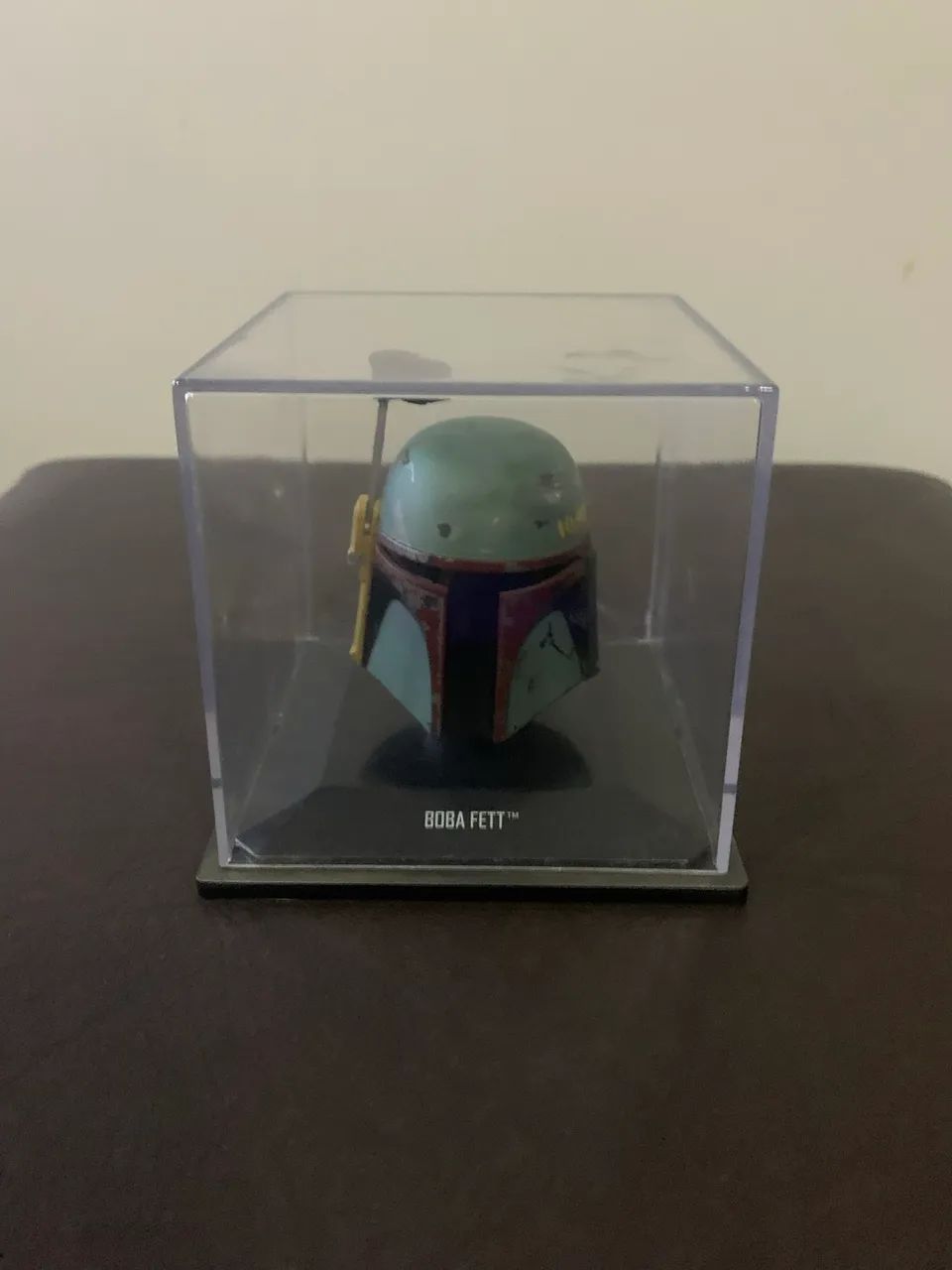 Miniatura Boba Fett na caixa