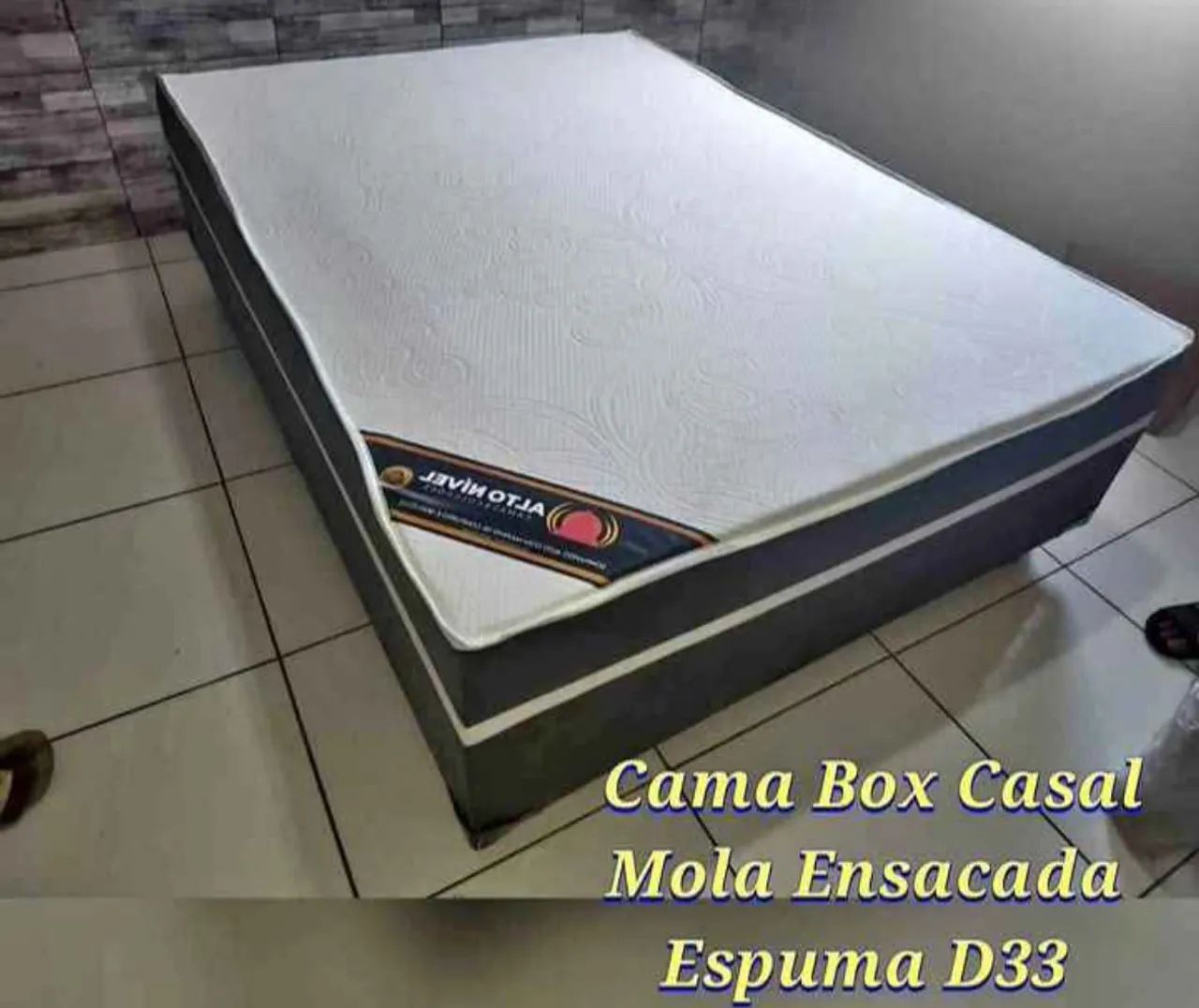 VENDO !!! cama casal molas ensacadas d33 / Entrega Rápida  - Foto 5