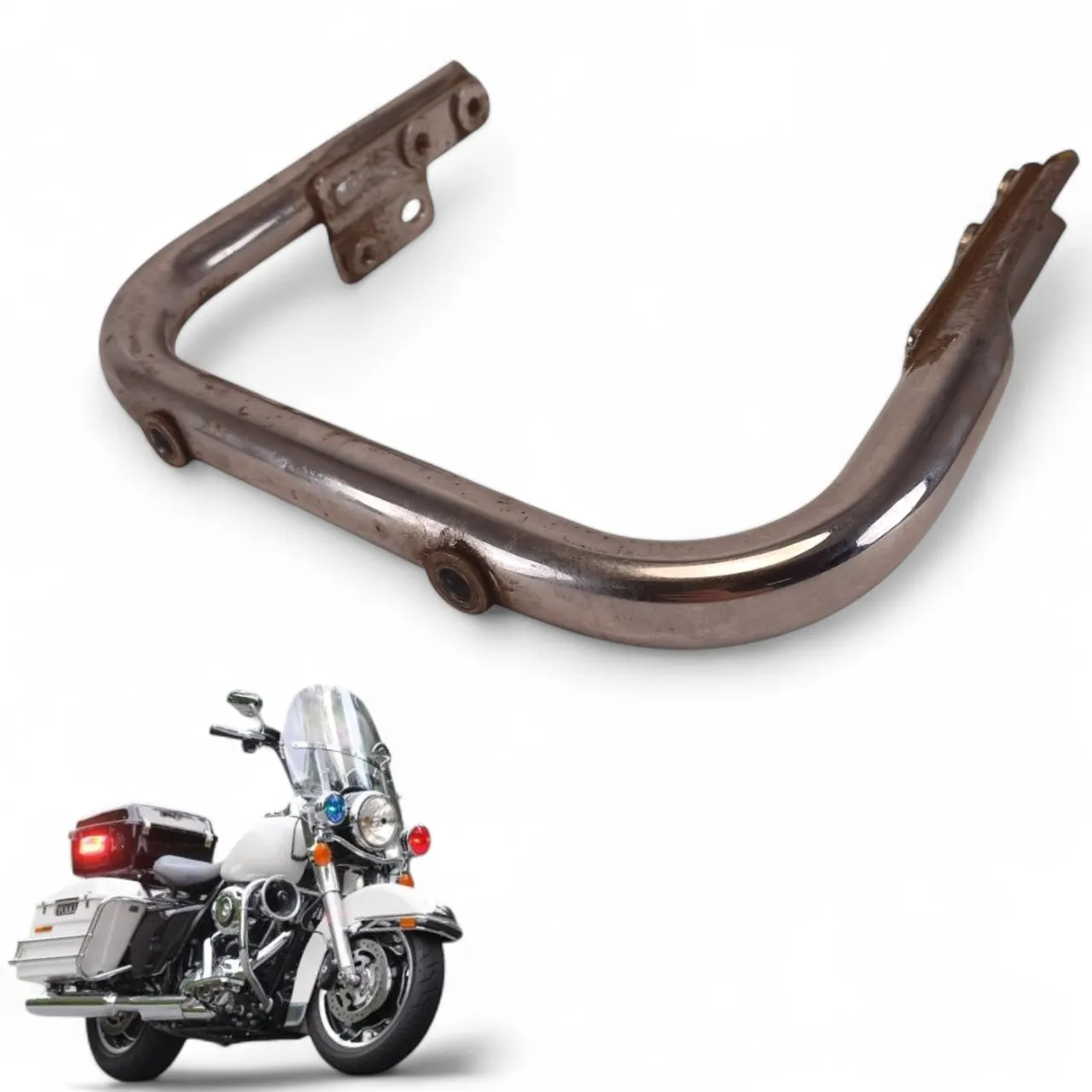 Suporte Pára-lamas Traseiro Harley Road King Police 07 A 10