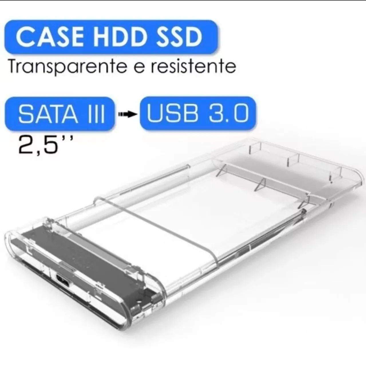 Case HD Externo 2.5" - Foto 2