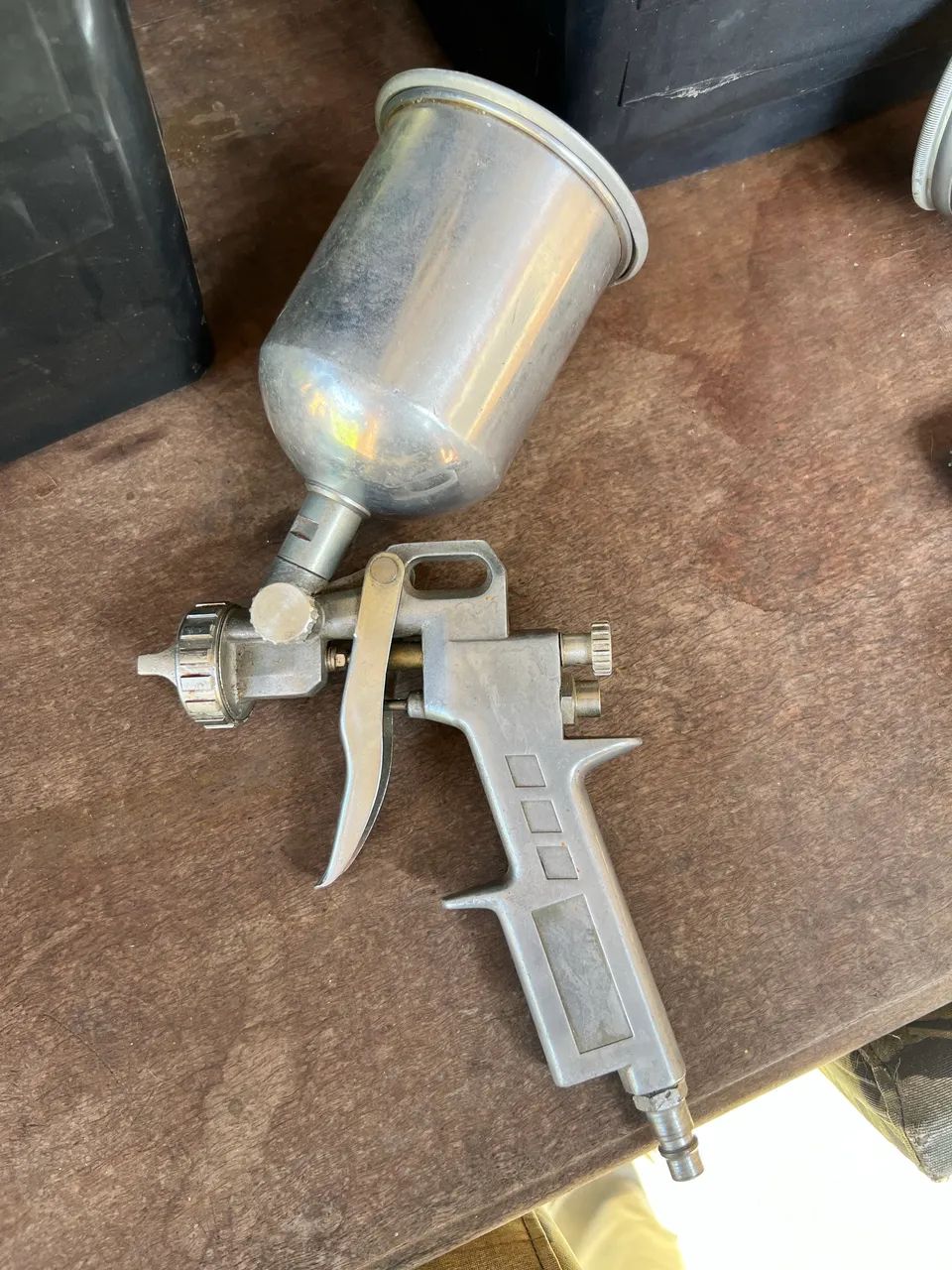 Pistola de pintura profissional Falco em alumínio oportunidade 