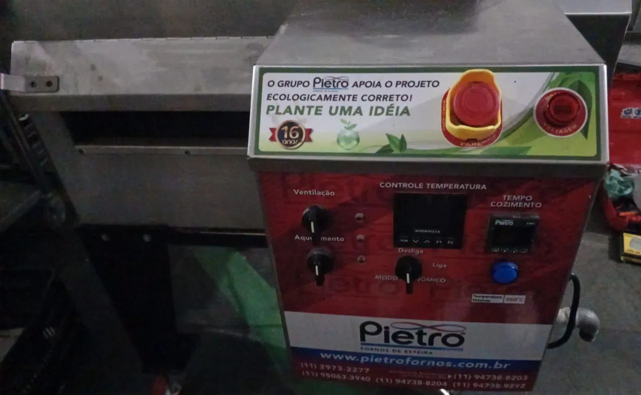 Forno esteira gás Pietro Am 35 turbinho 2024 na garantia  