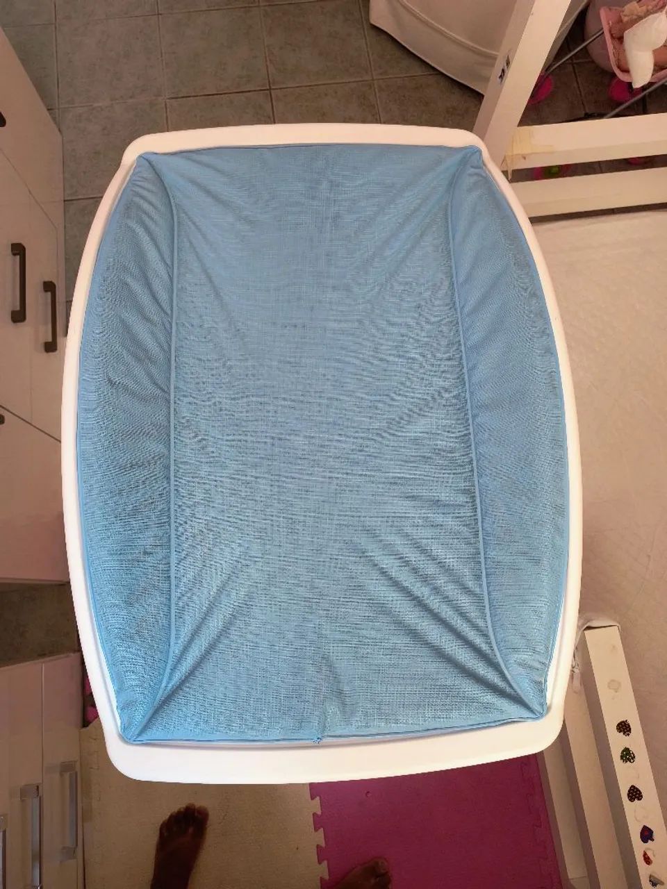 Banheira + Trocador Burigotto Tchibum - Ótimo estado!