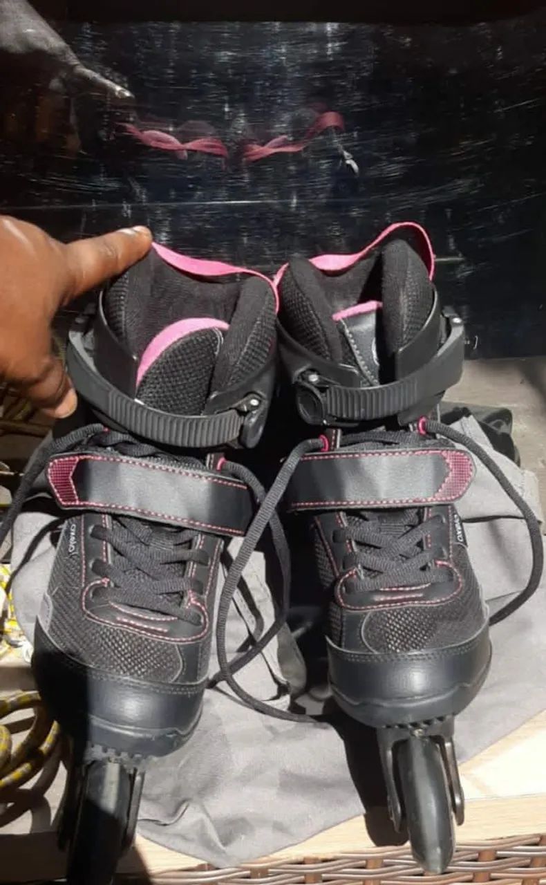 Kit Patins com Equipamentos de Proteção - Foto 5