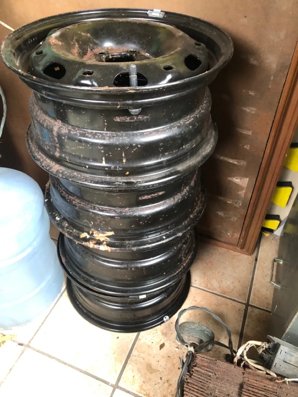 Rodas de Aço para Carro - Usadas