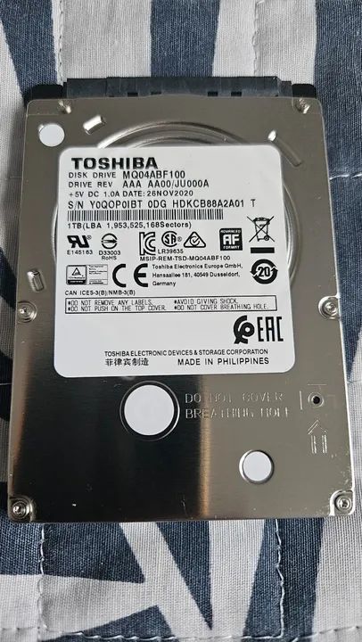 HD Toshiba 1Tb  - Foto 4