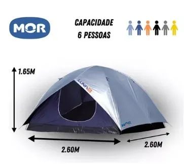 Barraca Camping Iglu Luna 6 Lugares Mor - Foto 2