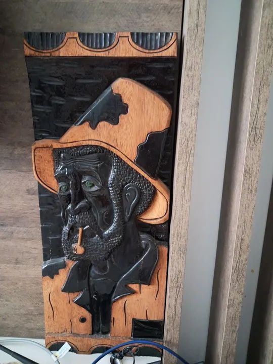 Escultura Preto Velho
