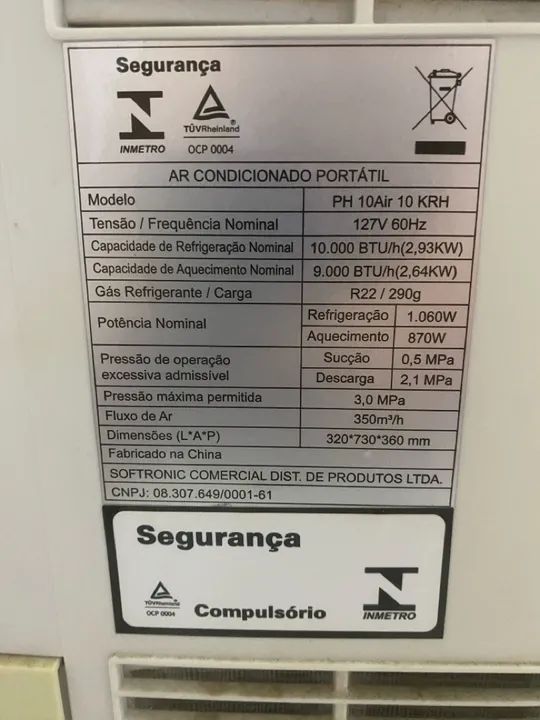 Ar condicionado portátil Phazer - Foto 4