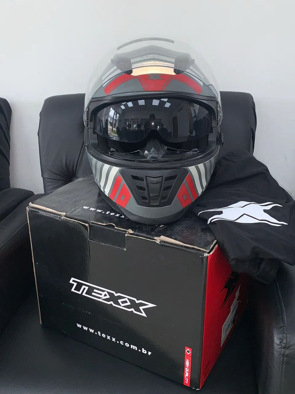 Texx Wing Grid  com óculos solar interno  - Foto 6