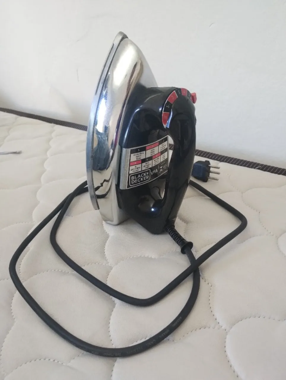 Ferro de passar black&decker