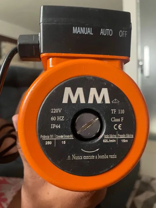Bomba De Água Pressurizador 250w 15 Mca 220v 