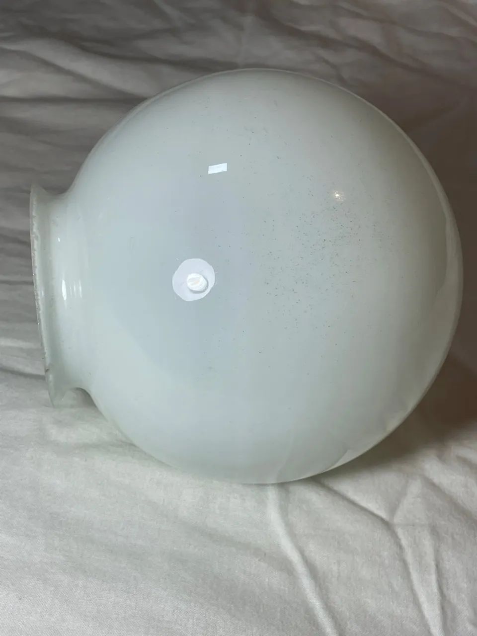 Cúpula de Vidro Opalina para Luminária