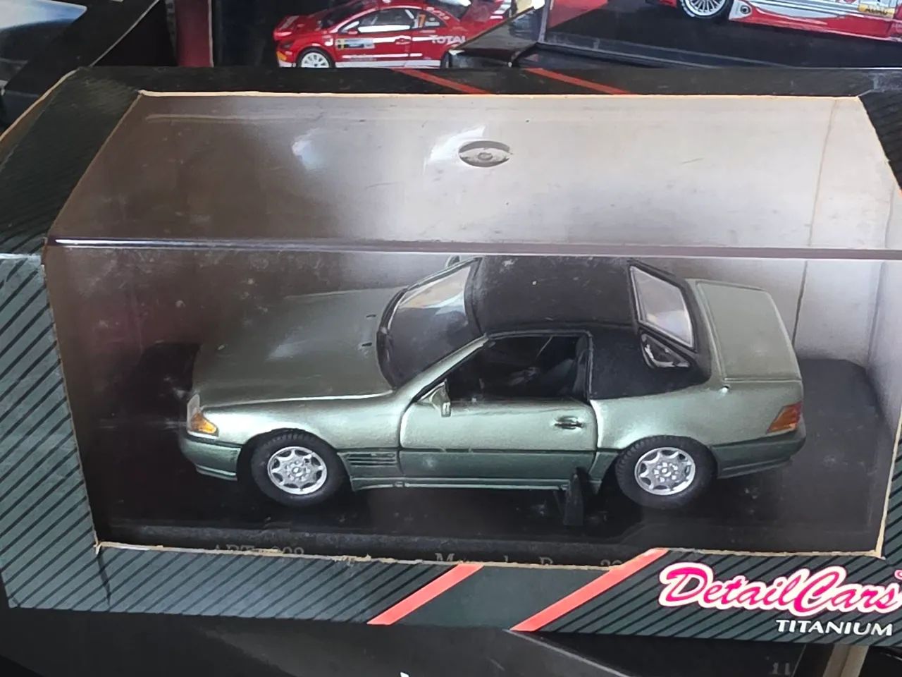 Miniatura 1:43 mercedes 320 soft top rara nova abre - Foto 2