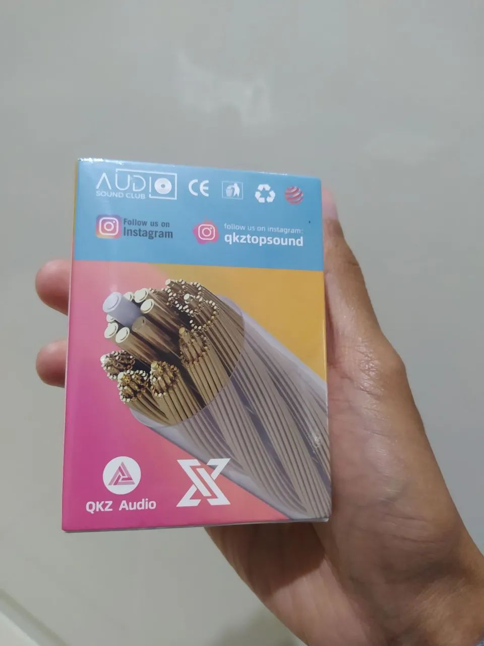 CABO DE FONE PROFISSIONAL - QKZ T1