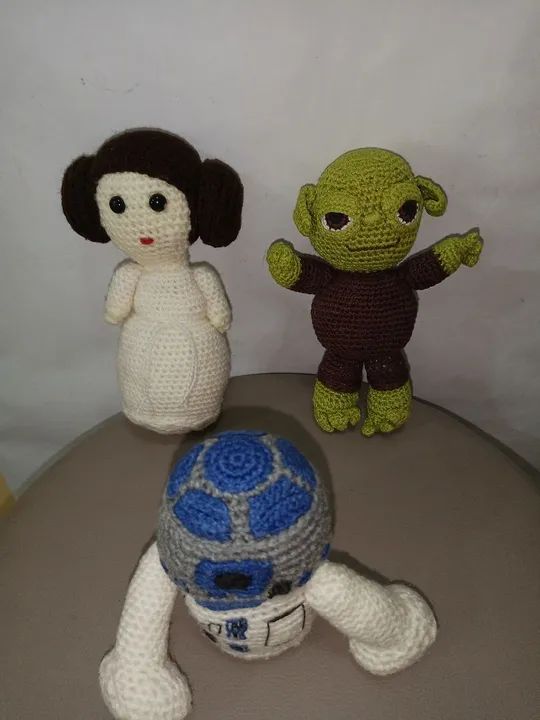 Bonecos feito de crochê  - Foto 2