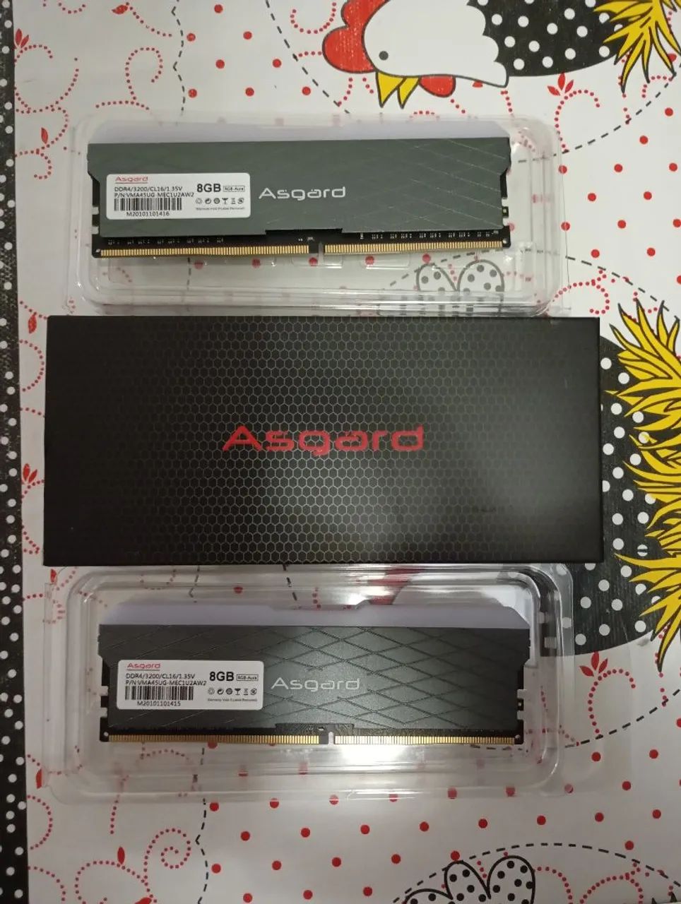 Memória RAM Asgard 8GB DDR4 3200MHz