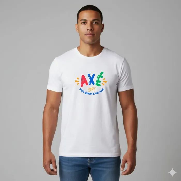 CAMISA ESTAMPA AXÉ