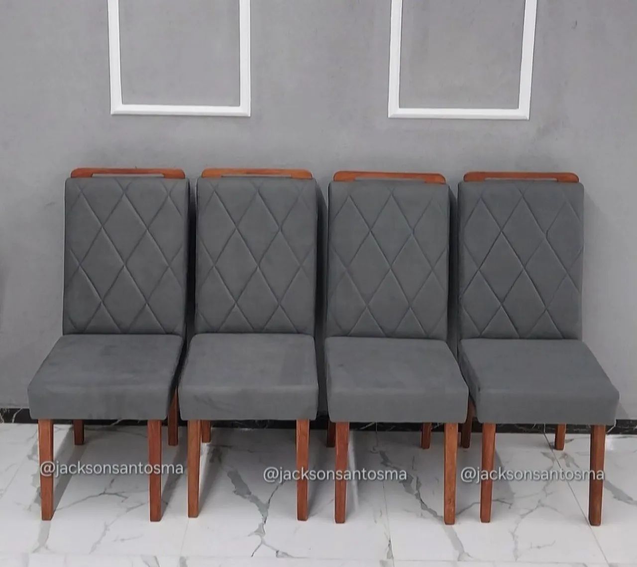 Conjunto de 4 Cadeiras para Sala de Jantar - Foto 4