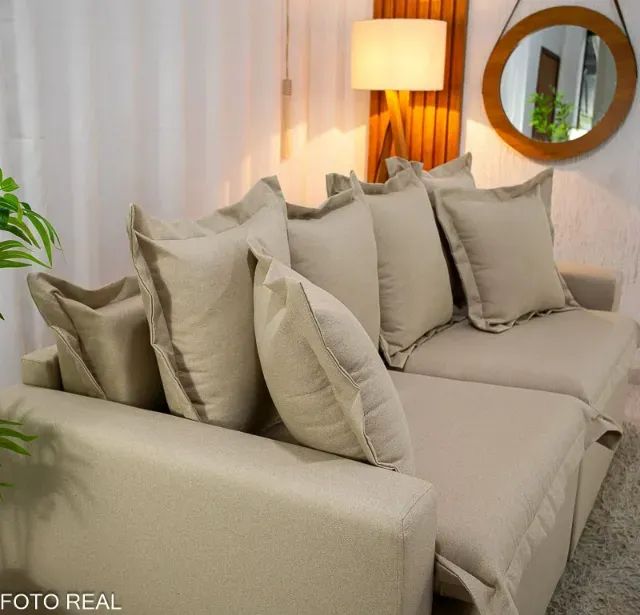 Novidade em estoque!! Sofá Retrátil e Cama Torino 2.10m - Foto 5