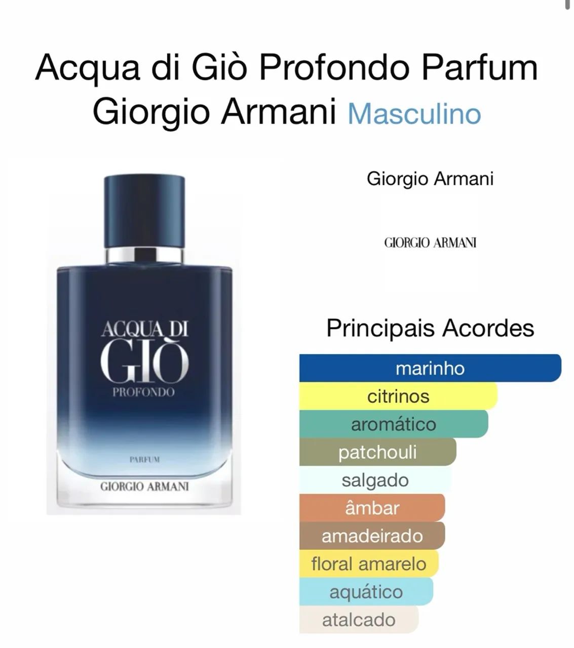 Perfume Acqua Di Gio original  - Foto 3