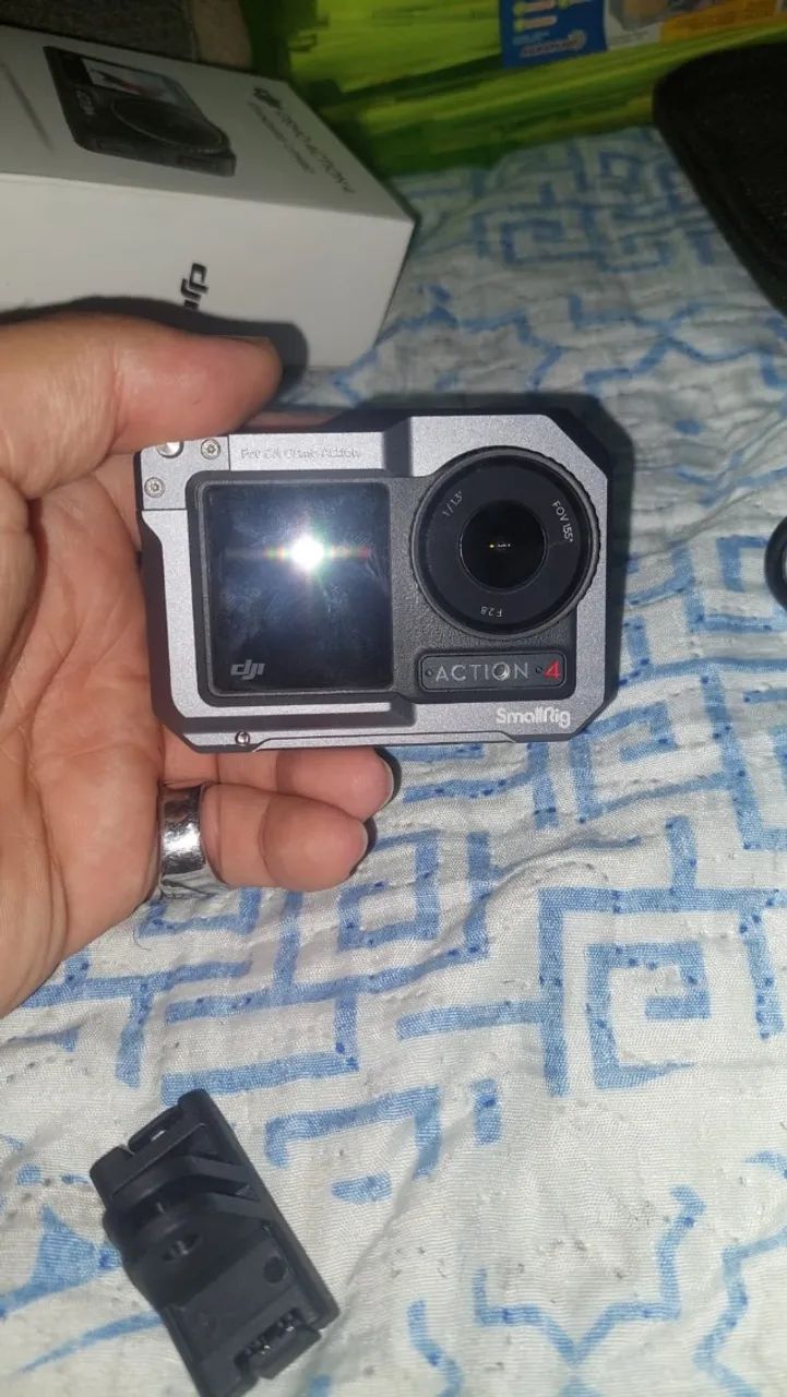 Kit Completo Câmera De Ação Dji Osmo Action 4