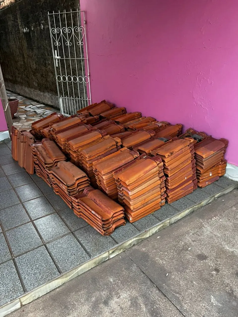Telhas de barro