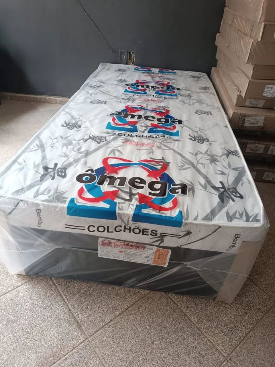 Promoção // CAMAS BOX SOLTEIRO 8 CM de espuma conjugadas. 