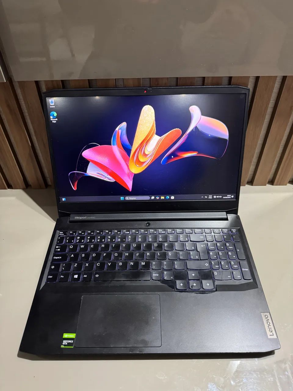 Notebook Gamer Lenovo, Ryzen 7 5800H + GTX 1650, 120Hz com garantia - Em até 18c - Foto 2