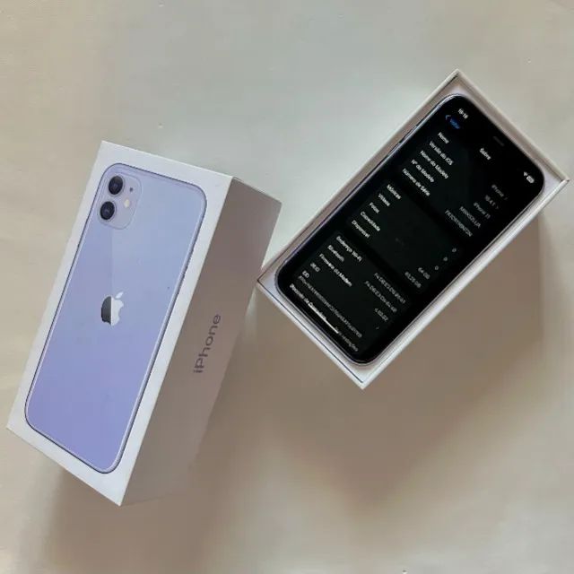 iPhone 11 64GB (Lilás) - Celulares e Smartphones - Funcionários