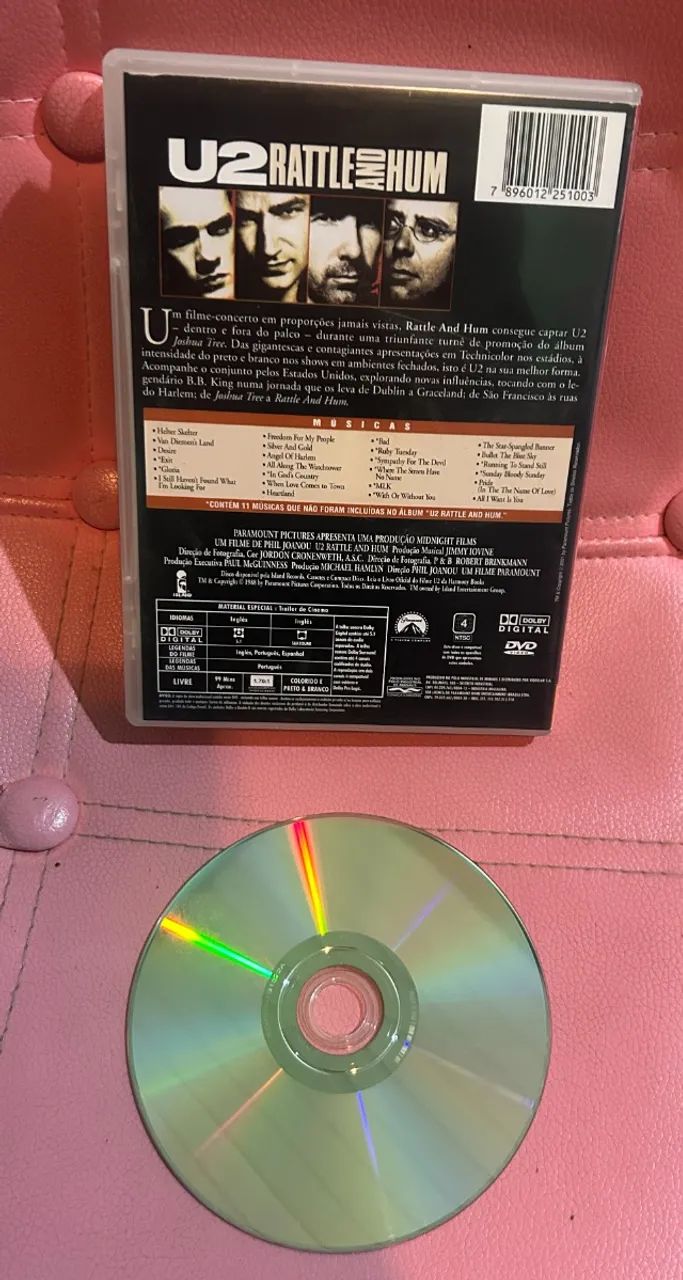 DVD U2 RATTLE AND HUM - Foto 4