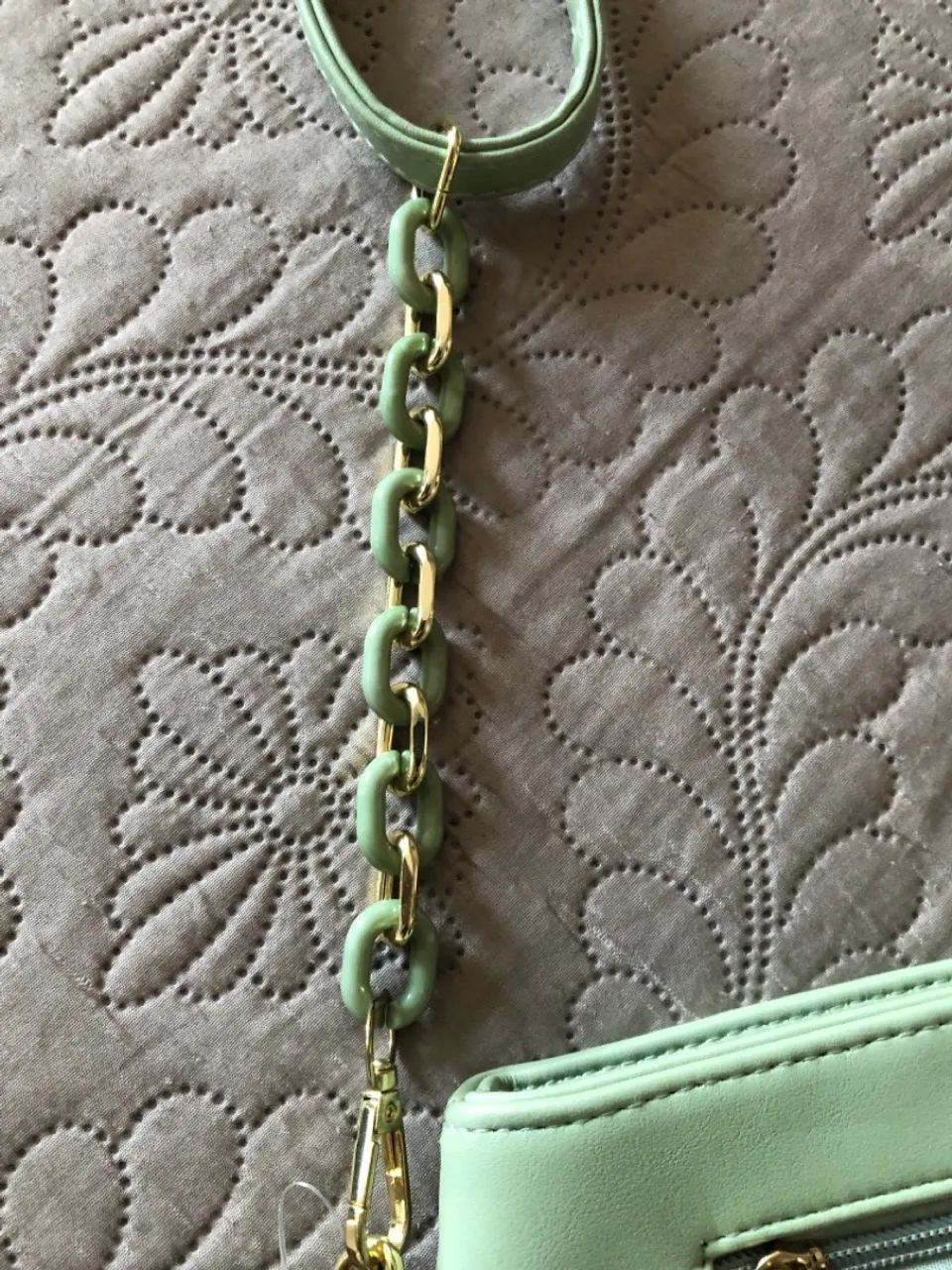 Bolsa de Ombro Verde - Nova - Foto 4