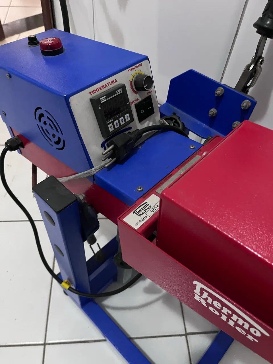 Prensa laser giro para copos Thermo roller 360 - Foto 3