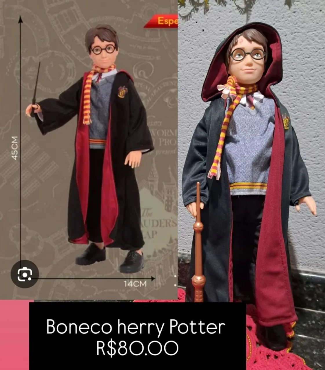 Boneco Harry Potter - 45cm