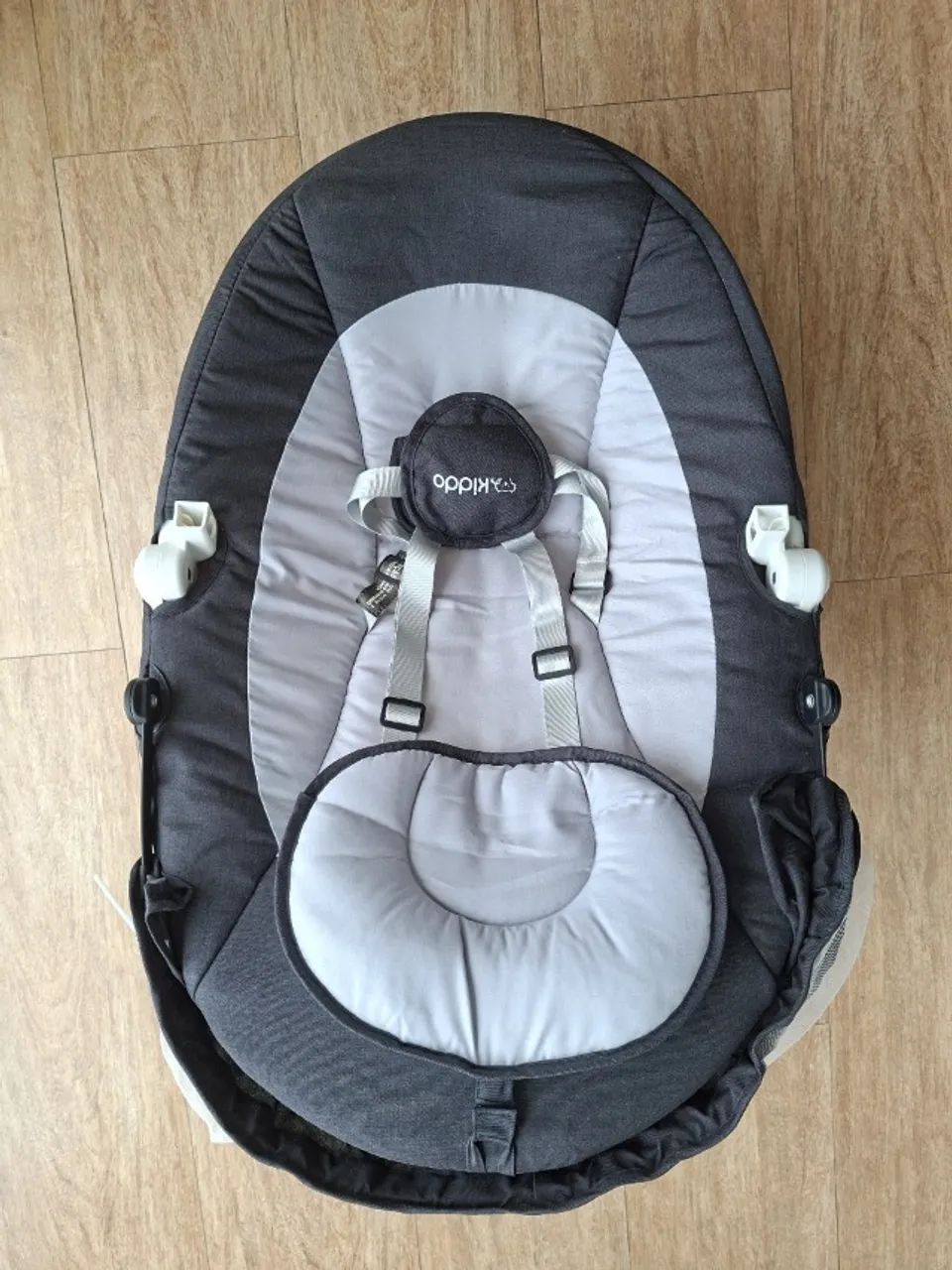 Cadeirinha de balanço Automatica Kiddo Loop Melange Preto - Foto 3