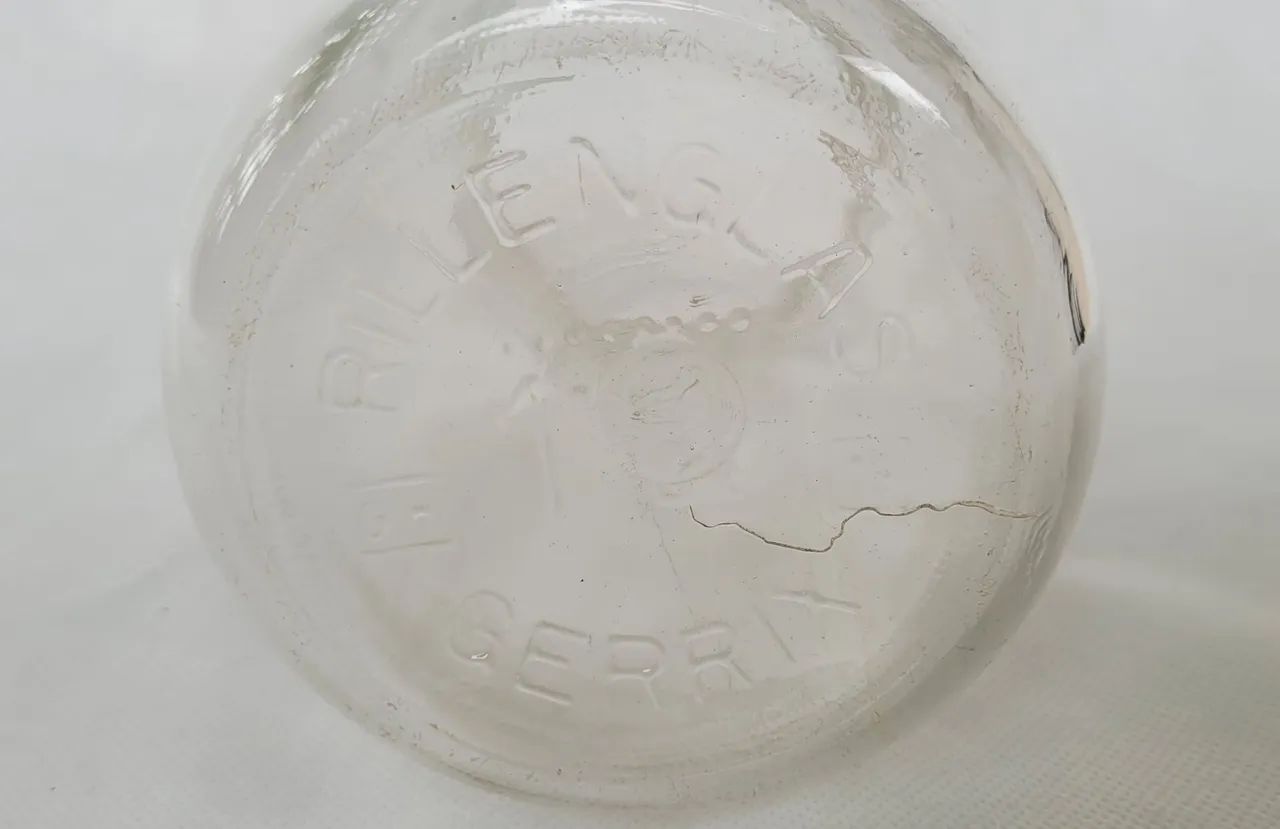 Pote de vidro alemão Rex anos 10/20 - Foto 6