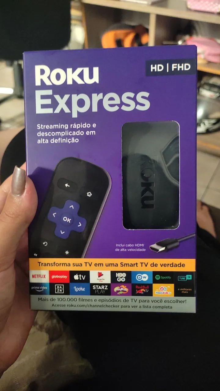 Roku Express - Streaming rápido e descomplicado
