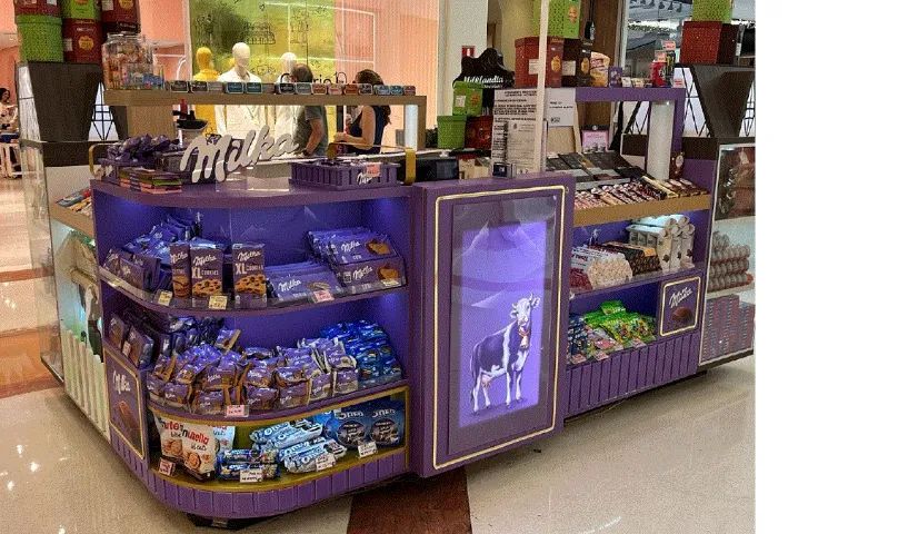 Quiosque de Chocolates Importados em Shopping Classe A