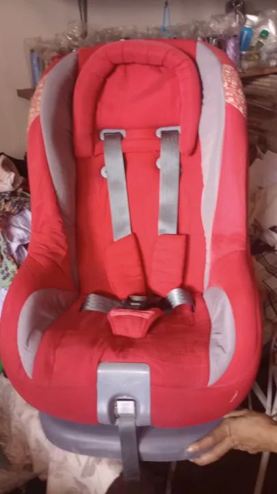 Cadeirinha de Bebê Conforto Vermelha - Foto 5