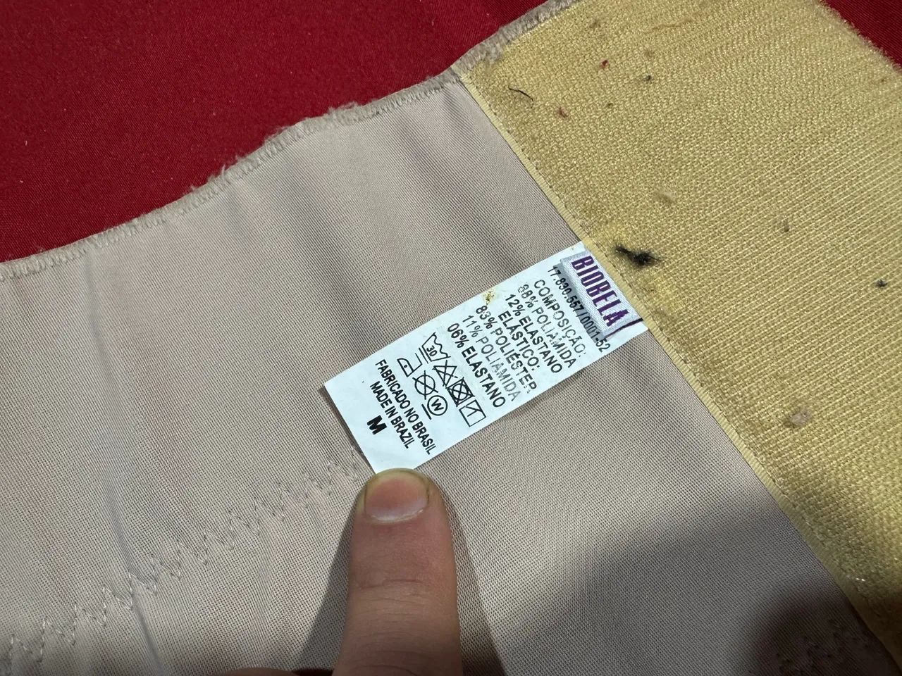 Cinta faixa para bolsa de colostomia - Foto 2