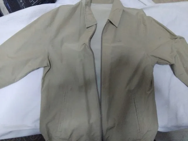 jaqueta dupla face lacoste