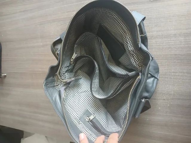 BOLSA VERDE EXÉRCITO SEMI-NOVA FEMININA 390,00 - Foto 3