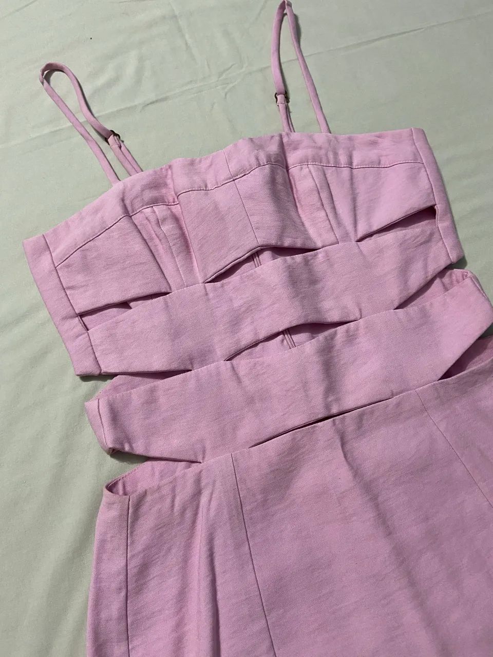 Vestido linho rosa - Foto 4