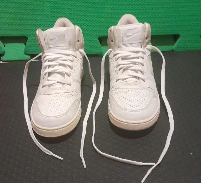 Tênis Original Nike - Cano Alto Branco (Tamanho 40) - Foto 3