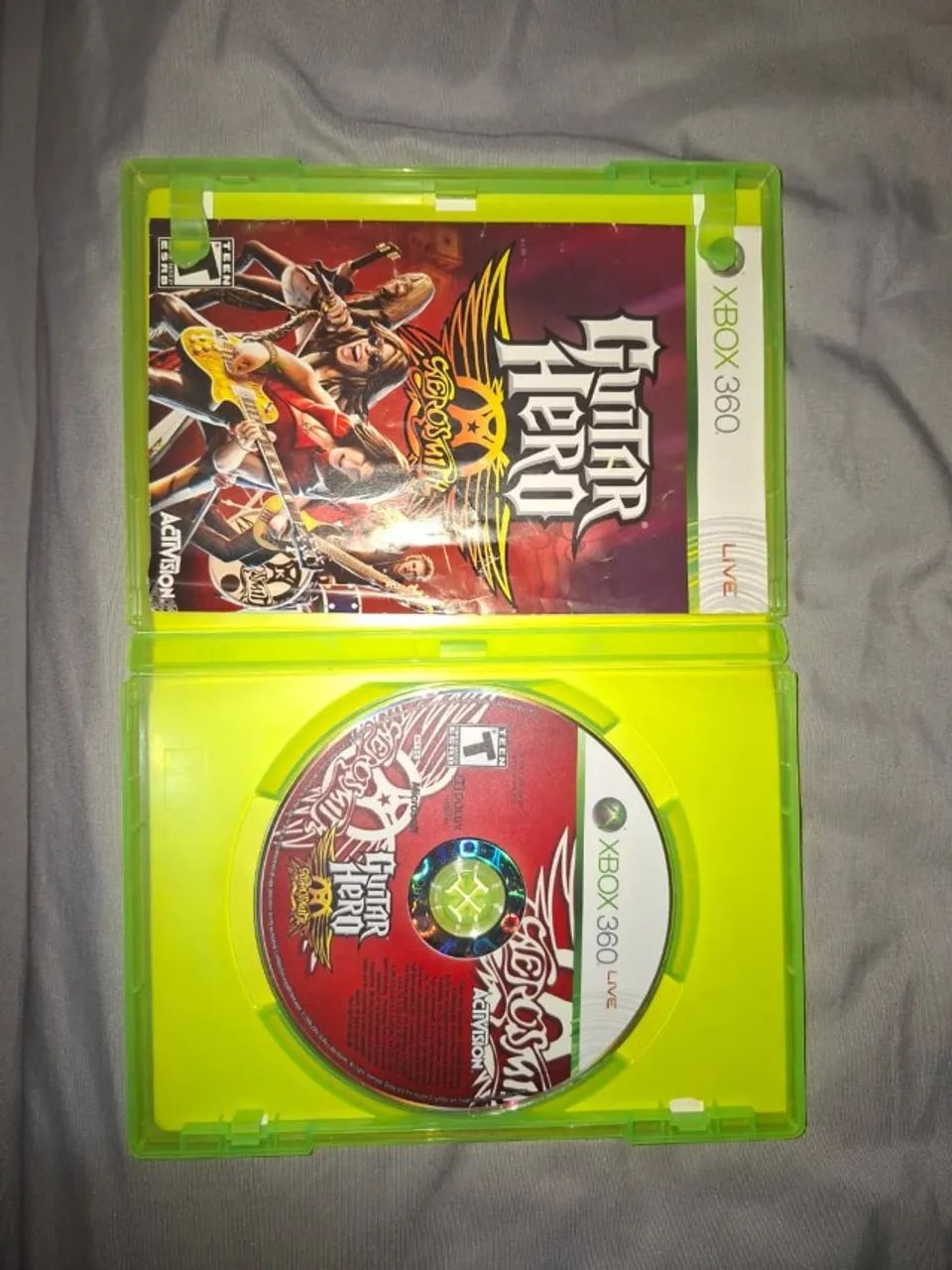 Guitarra Red Octane Xbox 360 e PC + 2 Jogos - Foto 3